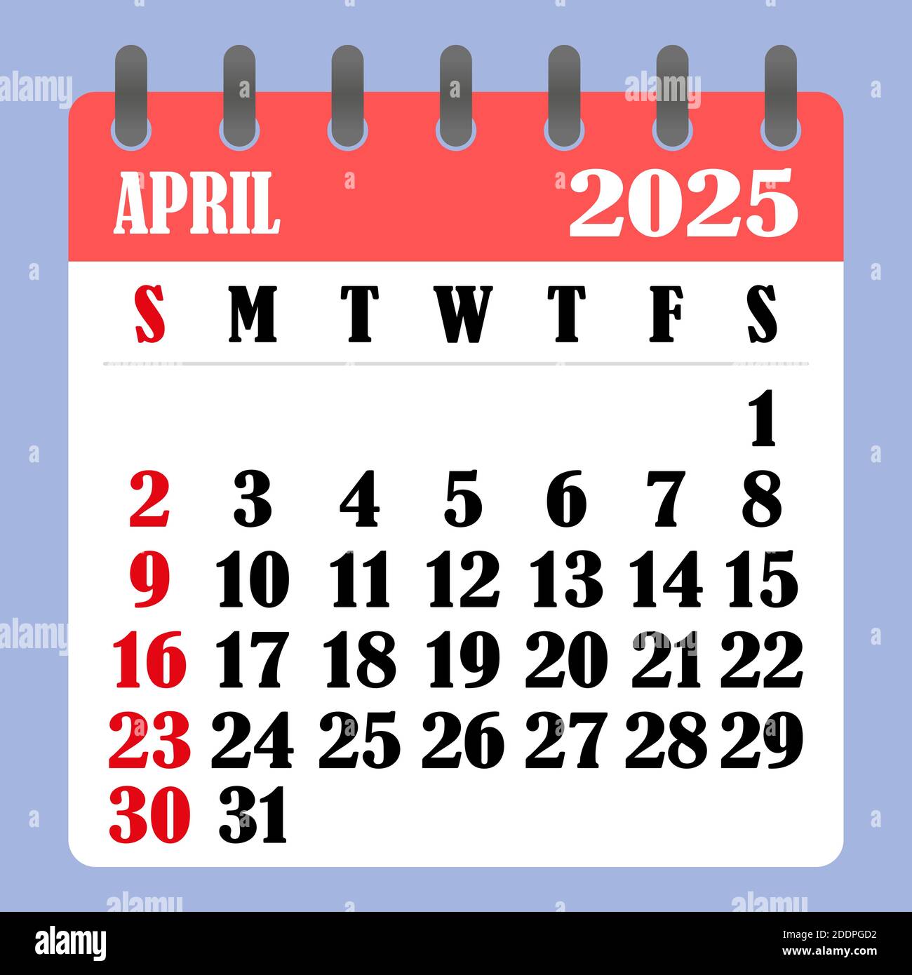 calendario-de-cartas-para-abril-de-2025-la-semana-comienza-el-domingo